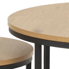 2 kohvilaua komplekt Spiro, pruun price and information | Coffee tables | hansapost.ee