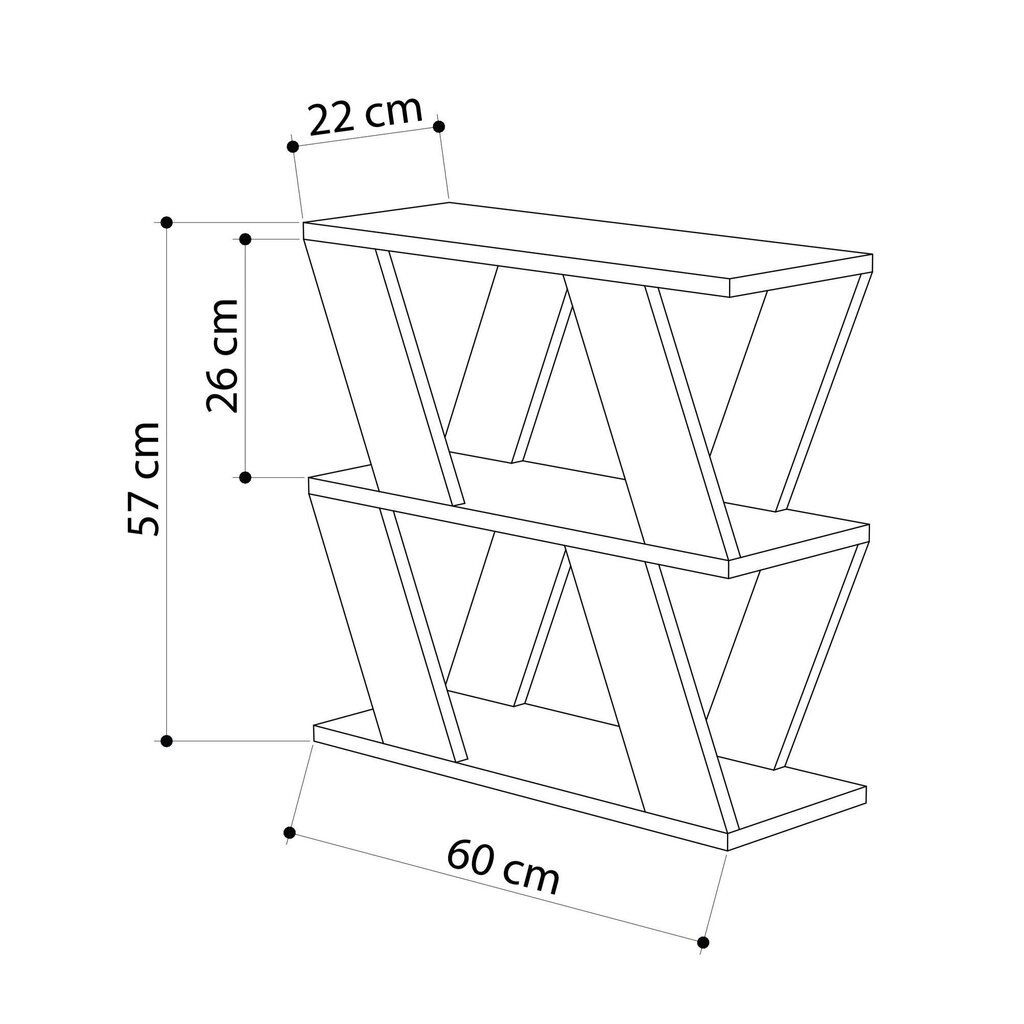 Diivanilaud Kalune Design 855(III), tumehall цена и информация | Diivanilauad | hansapost.ee