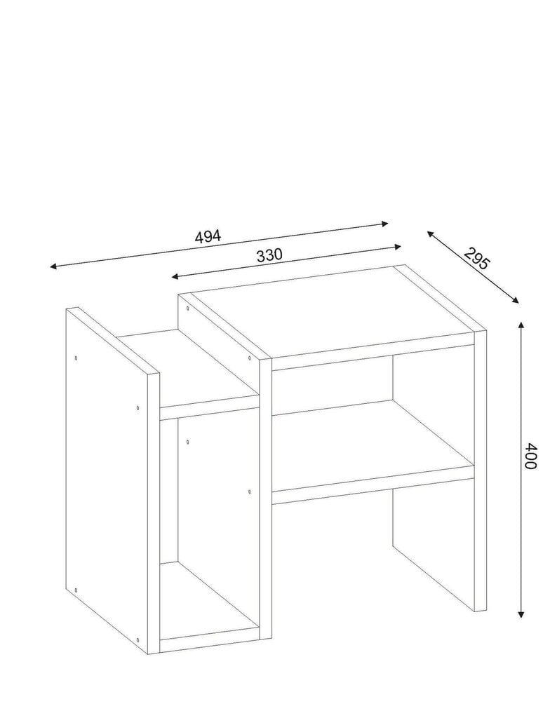 Diivanilaud Kalune Design 756(I), valge цена и информация | Diivanilauad | hansapost.ee