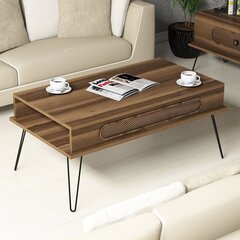 Diivanilaud Kalune Design 845, pruun price and information | Coffee tables | hansapost.ee