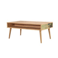 Diivanilaud Kalune Design 869, helepruun/roheline price and information | Coffee tables | hansapost.ee