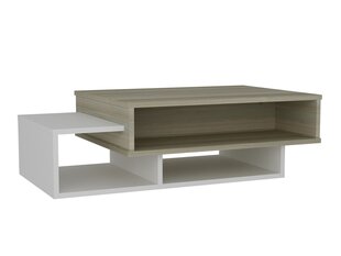 Кофейный столик Kalune Design 731(I), белый/бежевый цена и информация | Журнальные столики | hansapost.ee