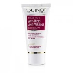 Näokreem küpsele nahale Guinot Anti Wrinkle Rich 50 ml hind ja info | Näokreemid | hansapost.ee