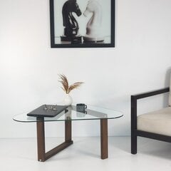Кофейный столик Kalune Design Cam Orta, коричневый цена и информация | Журнальные столики | hansapost.ee