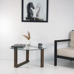 Кофейный столик Kalune Design S300, коричневый цена и информация | Журнальные столики | hansapost.ee