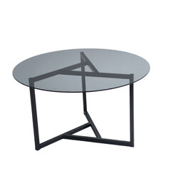 Кофейный столик Kalune Design Trio 2, черный цена и информация | Журнальные столики | hansapost.ee