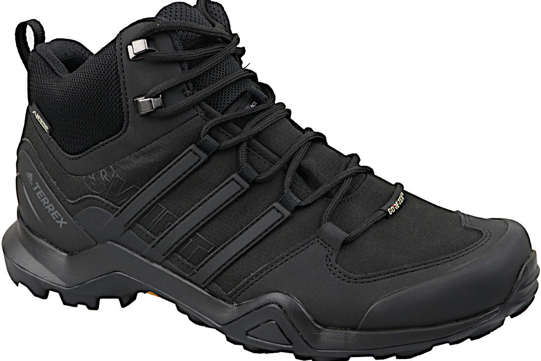 Matkasaapad meestele Adidas Terrex Swift R2 MID GTX M CM7500, must цена и информация | Saapad ja kingad meestele | hansapost.ee