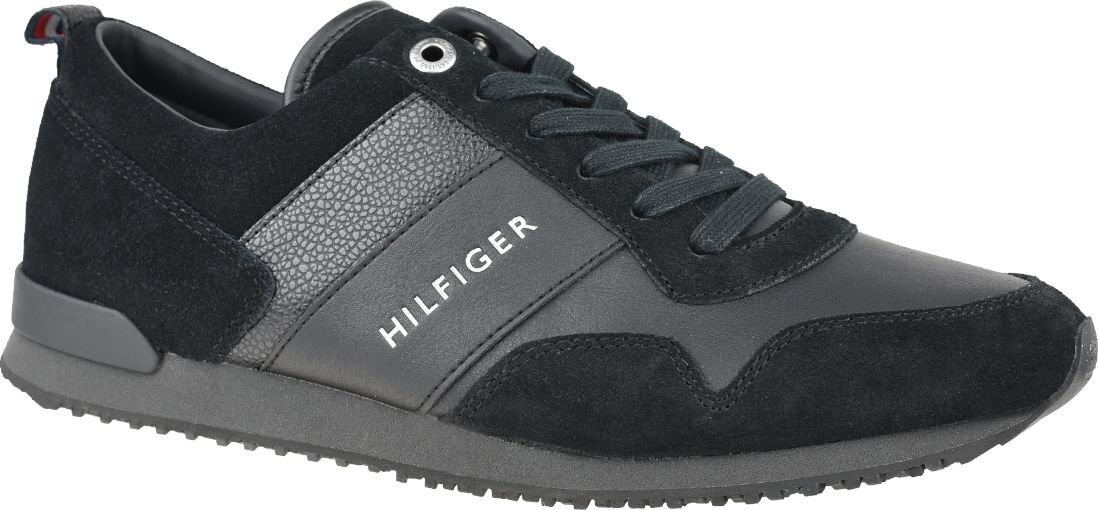 Meeste jalatsid Tommy Hilfiger Maxwell 11C1 M FM0FM00924 990, mustad hind ja info | Spordijalatsid ja vabaajajalatsid meestele | hansapost.ee