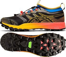 Мужские кроссовки для бега Asics FujiTrabuco 1011A566-002, черные цена и информация | Кроссовки для мужчин | hansapost.ee