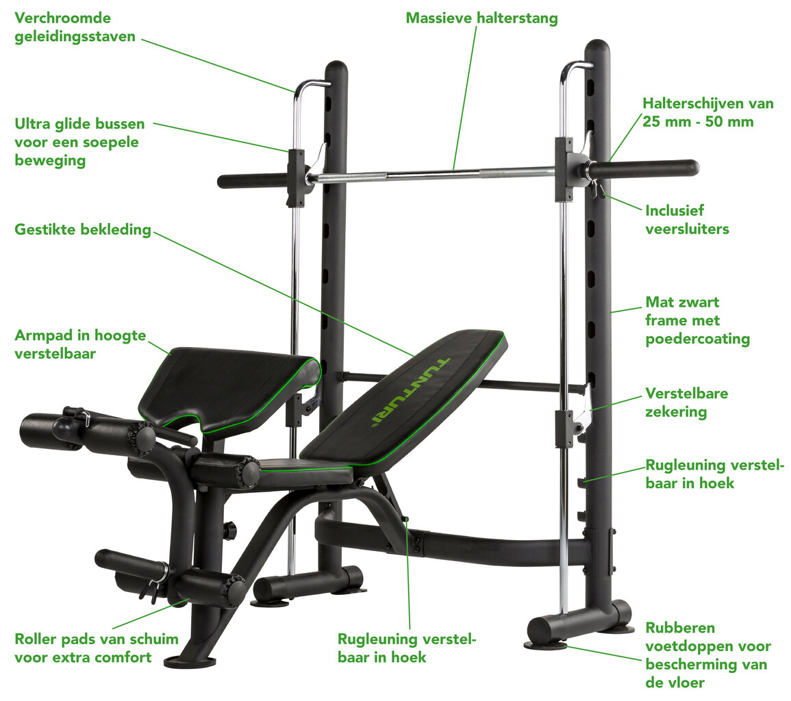 Multifunktsionaalne treeningmasin Tunturi SM60 hind ja info | Treeningkeskused | hansapost.ee