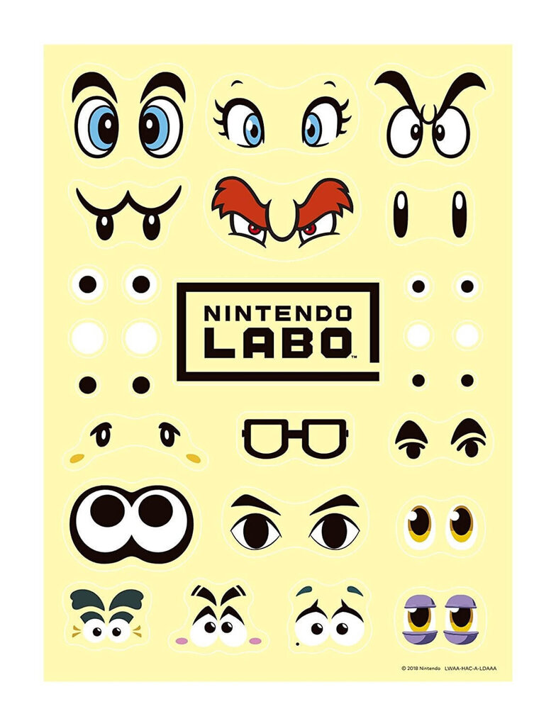 Nintendo Switch mäng Nintendo Labo Customization Set hind ja info | Mängukonsoolide lisatarvikud | hansapost.ee