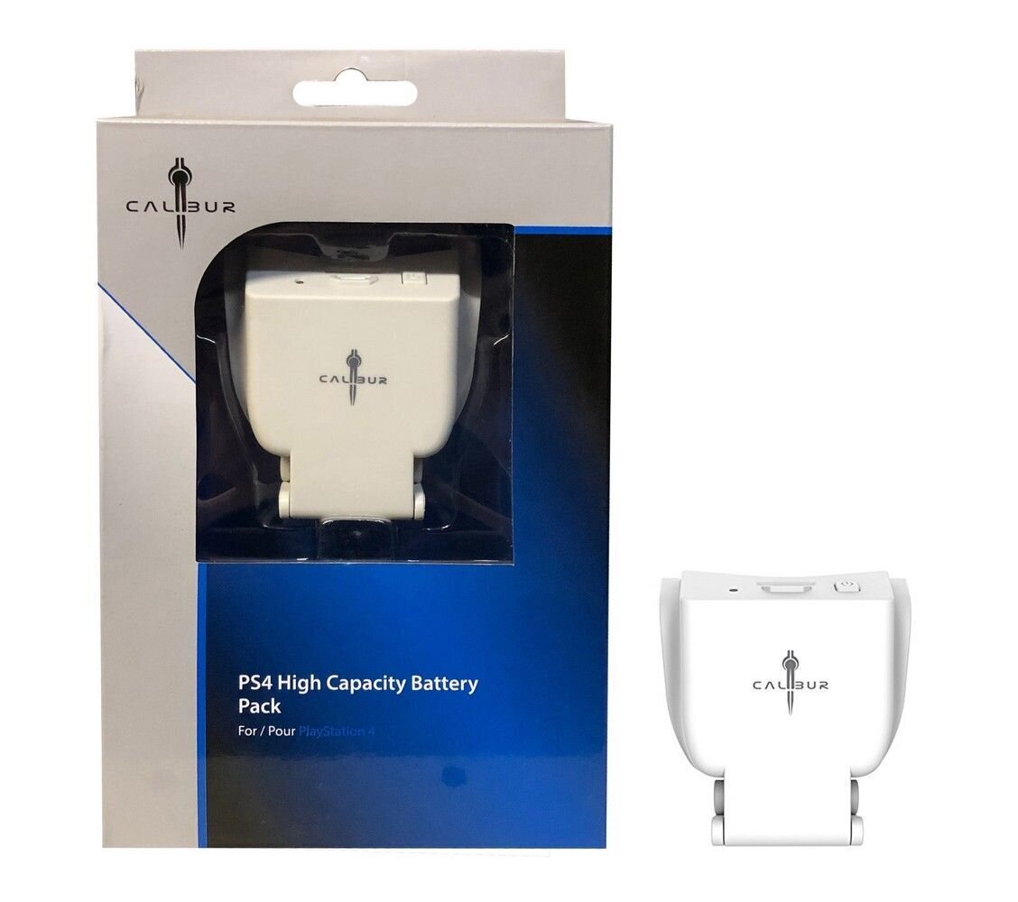 PS4 High Capacity Battery Pack White цена и информация | USB adapterid ja jagajad | hansapost.ee