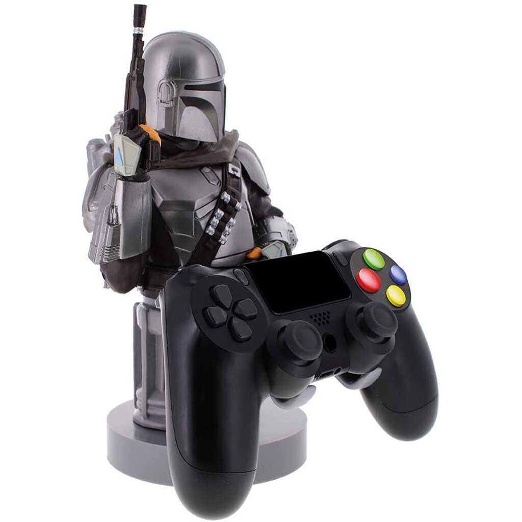 Mängukonsooli juhtpuldi, nutitelefoni hoidja Cable Guys - Star Wars - The Mandalorian - Mandalorian hind ja info | Fännitooted mänguritele | hansapost.ee