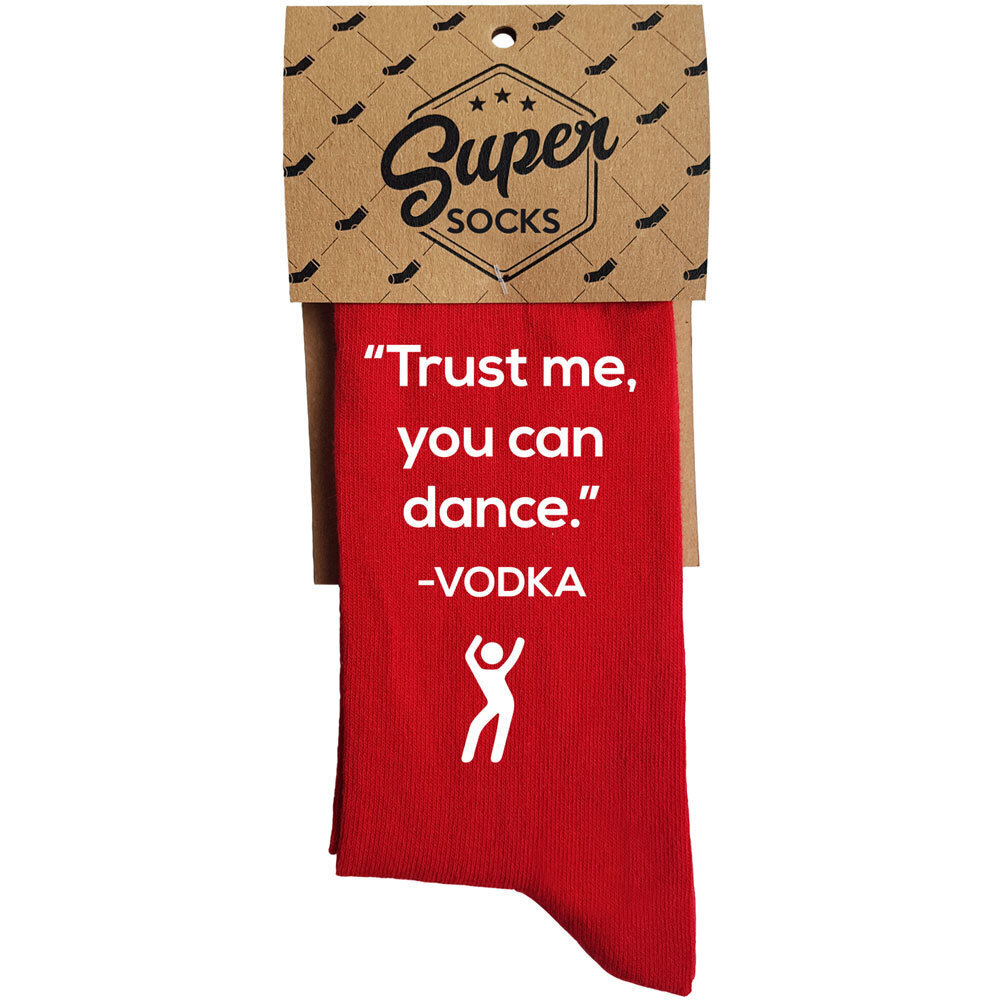 Sokid "Trust me, you can dance" hind ja info | Lõbusad sokid | hansapost.ee
