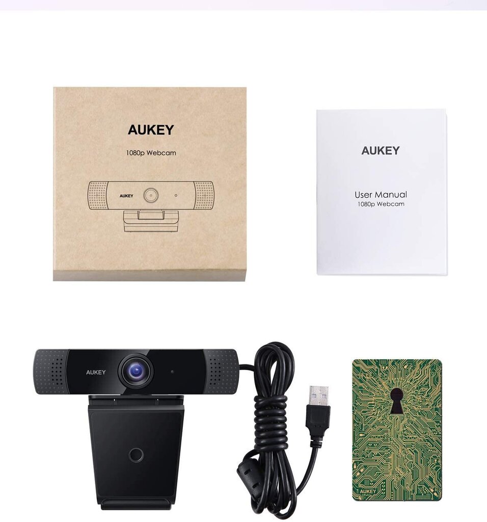 Aukey PC-LM1E цена и информация | Veebikaamera | hansapost.ee