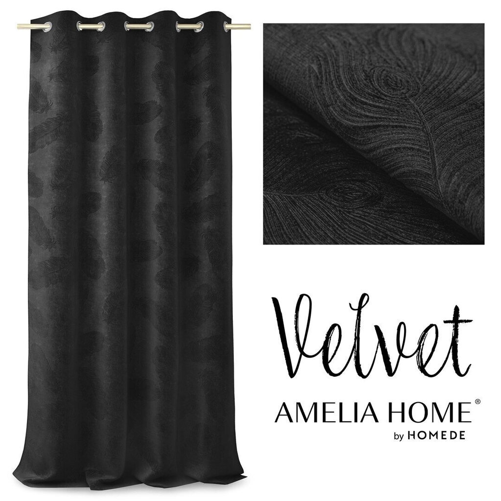 AmeliaHome kardin Velvet цена и информация | Kardinad | hansapost.ee