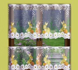 Ткань для занавесок Пасхальный кролик цена и информация | Занавески | hansapost.ee