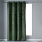 Douceur d'Intérieur sametkardin Velvetine, roheline, 140 x 240 cm hind ja info | Kardinad | hansapost.ee