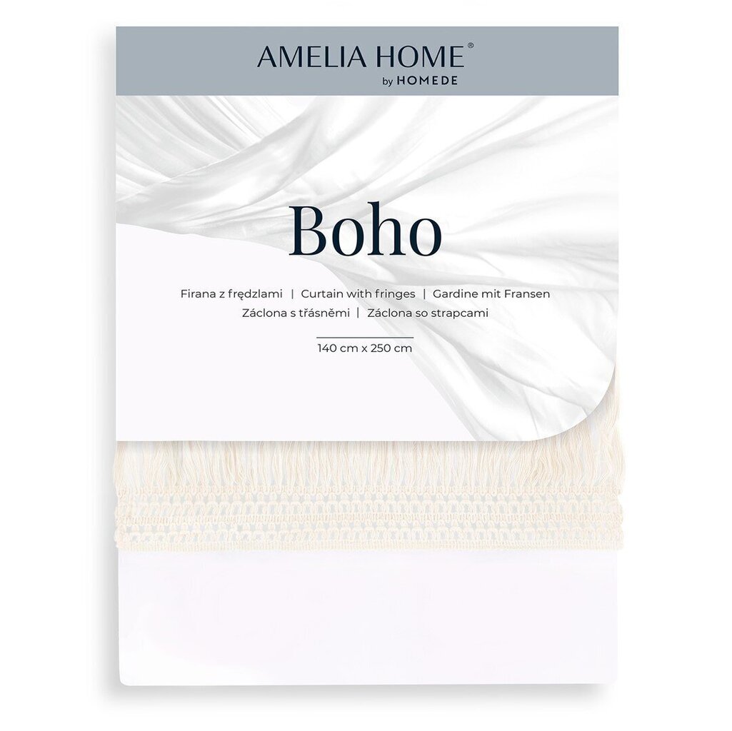 AmeliaHome kardin Boho цена и информация | Kardinad | hansapost.ee