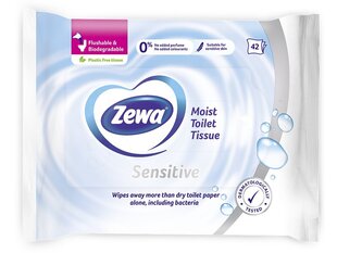 Niiske tualettpaber Zewa Pure 42 hind ja info | WC-paber ja majapidamispaber | hansapost.ee