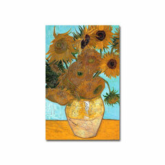Репродукция Подсолнухи (Vincent Van Gogh) цена и информация | Настенные деревянные декорации | hansapost.ee