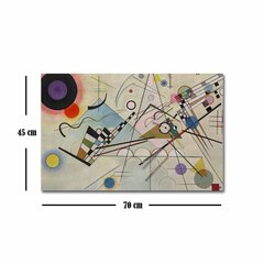 Reproduktsioon Composition 8 (Vassili Kandinsky) hind ja info | Seinapildid | hansapost.ee