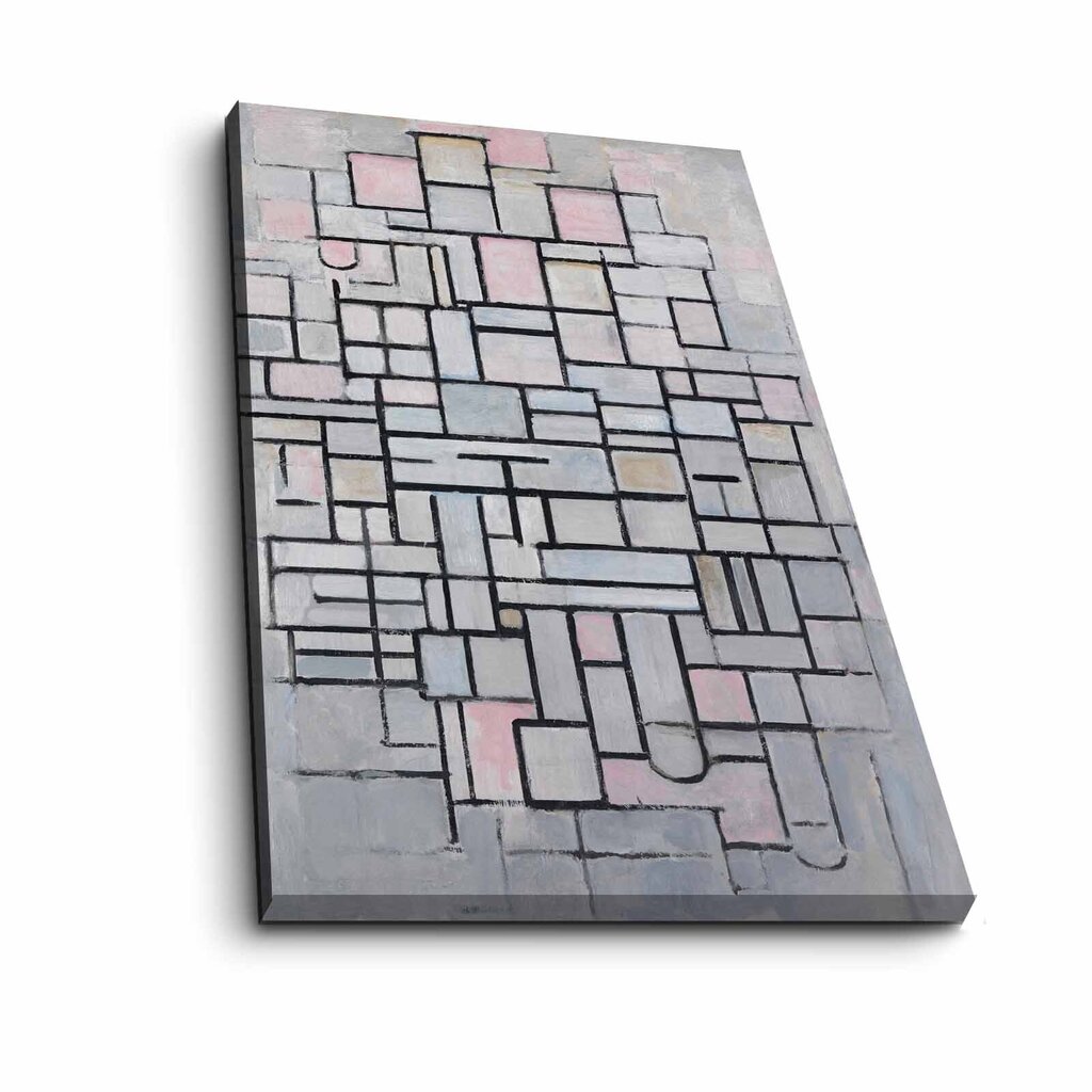 Reproduktsioon Composition 6 (Piet Mondrian) hind ja info | Seinapildid | hansapost.ee