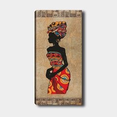 Репродукция Африканка с фруктами на голове цена и информация | Репродукции, картины | hansapost.ee