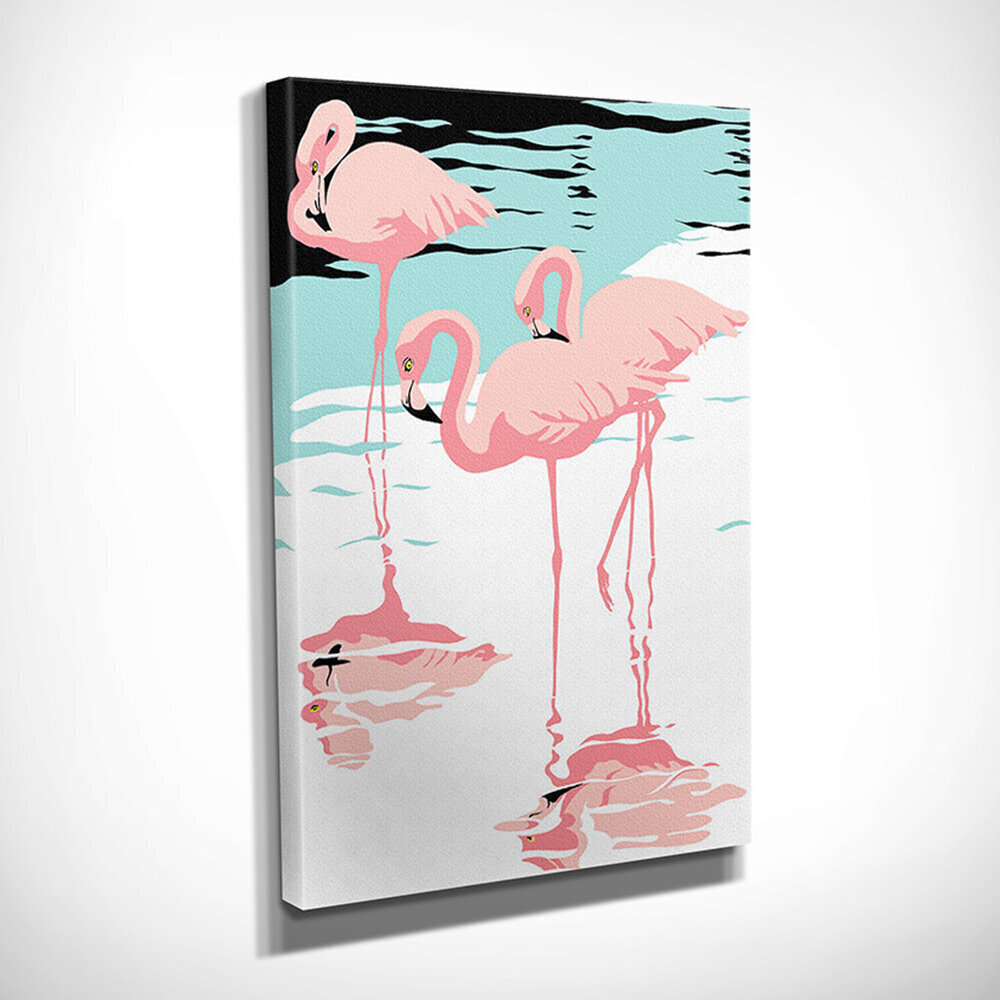 Pilt lõuendil Flamingod цена и информация | Seinapildid | hansapost.ee