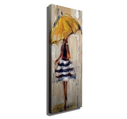 Репродукция Девушка с зонтиком цена и информация | Настенные деревянные декорации | hansapost.ee