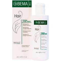Juuksešampoon igapäevaseks kasutamiseks Bema Bio Hair Shampoo For Frequent Washing, 200 ml hind ja info | Šampoonid | hansapost.ee