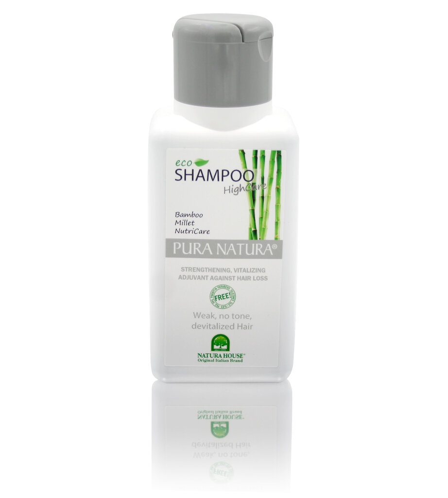 Juuste väljalangemisvastane šampoon Natura House Pura Natura 250 ml цена и информация | Šampoonid | hansapost.ee