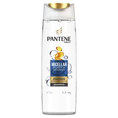 Kohevust andev šampoon Pantene Micellar Water 400 ml hind ja info | Šampoonid | hansapost.ee