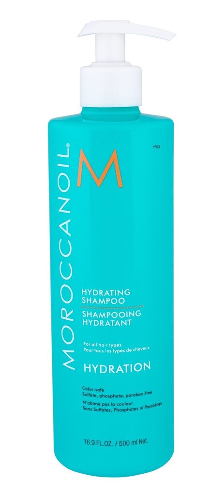 Niisutav šampoon Moroccanoil Hydrating 500 ml цена и информация | Šampoonid | hansapost.ee