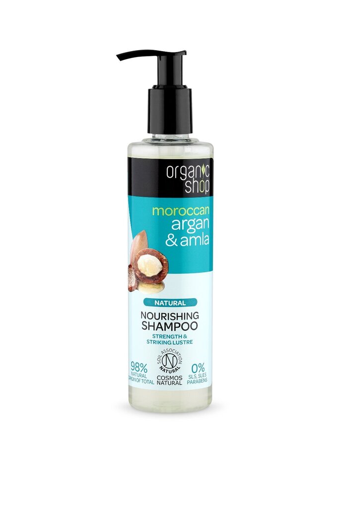 Toitev šampoon Organic Shop Organic, 280 ml hind ja info | Šampoonid | hansapost.ee