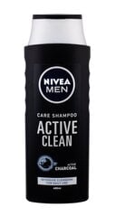 Šampoon Nivea Men Active Clean meestele 400 ml hind ja info | Nivea Juuksehooldus | hansapost.ee