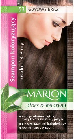 Tooniv šampoon Marion, 40 ml, 53 Coffee Bronze цена и информация | Juuksevärvid | hansapost.ee