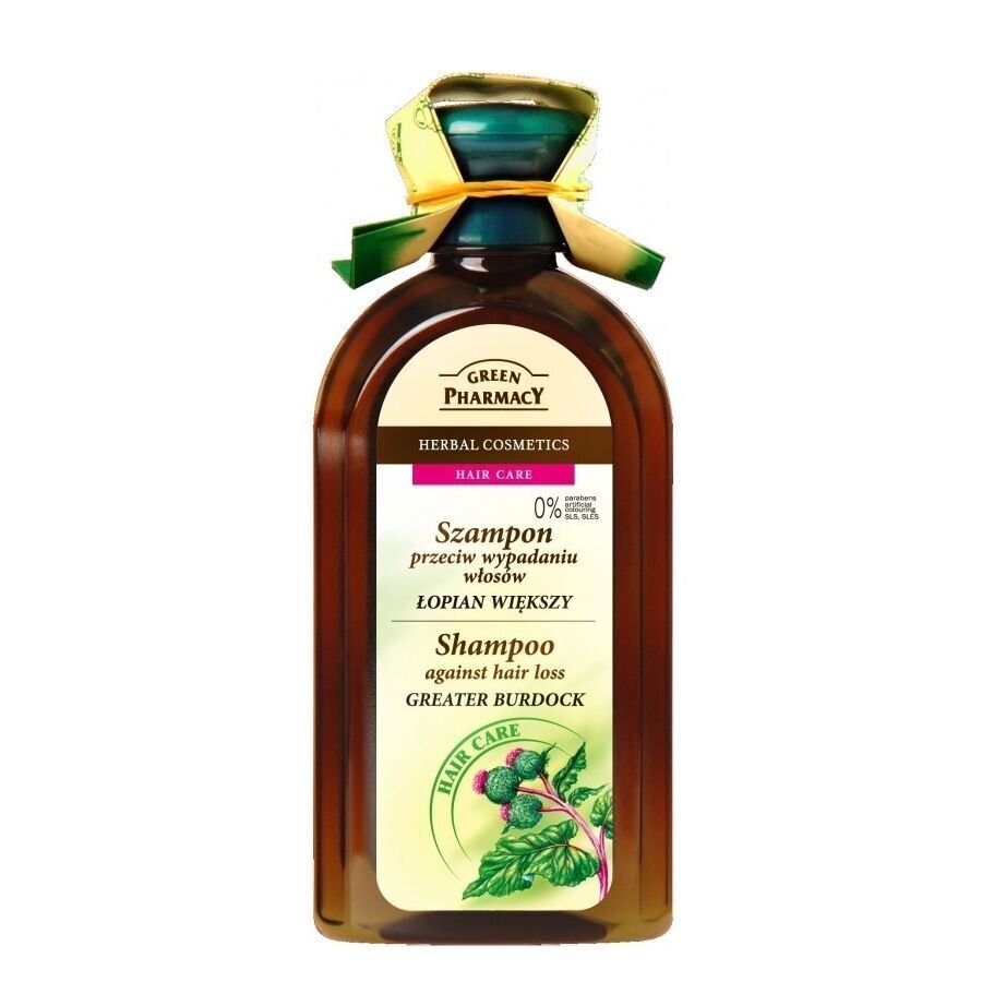 Šampoon väljalangevatele juustele Green Pharmacy 350 ml hind ja info | Šampoonid | hansapost.ee