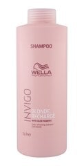 Šampoon blondidele juustele Wella Professionals Invigo Blonde Recharge 1000 ml hind ja info | Šampoonid | hansapost.ee