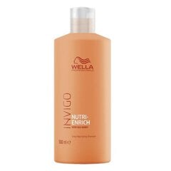 Kuivade juuste šampoon Wella Nutri-Enrich Invigo, 500 ml hind ja info | Šampoonid | hansapost.ee