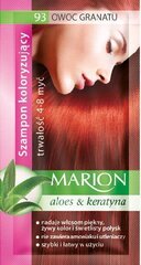 Окрашивающий шампунь для волос Marion 93 Pomegranate, 40 мл цена и информация | Marion Уход за волосами | hansapost.ee