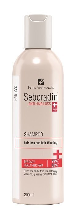 Juuste väljalangemisvastane šampoon Seboradin Med, 200 ml цена и информация | Šampoonid | hansapost.ee