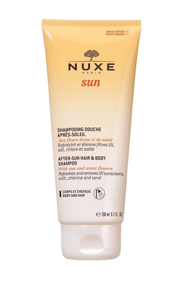 Juuste ja keha šampoon NUXE After-Sun 200ml hind ja info | Šampoonid | hansapost.ee