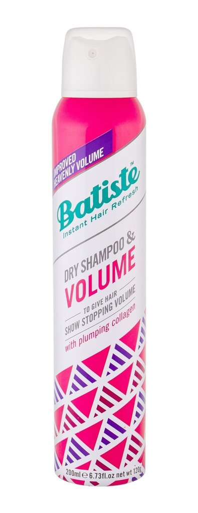 Kuivšampoon Batiste Volume 200 ml цена и информация | Šampoonid | hansapost.ee