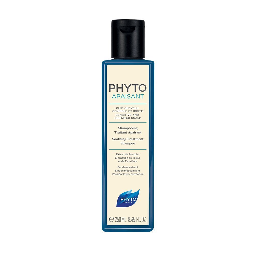 Šampoon tundlikule peanahale Phyto Phytoapaisant Soothing Treatment 250 ml hind ja info | Šampoonid | hansapost.ee