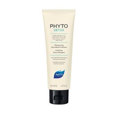 Detoksifitseeriv šampoon Phyto Detox Clarifying 125 ml hind ja info | Phyto Parfüümid, lõhnad ja kosmeetika | hansapost.ee