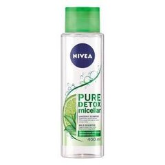 Мицеллярный шампунь с зеленым чаем и лаймом Nivea Pure Detox 400 мл цена и информация | Nivea Духи, косметика | hansapost.ee