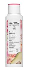 Juukseid silendav šampoon Lavera Gloss & Shine, 250 ml hind ja info | Šampoonid | hansapost.ee