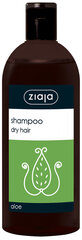 Шампунь с алоэ вера для сухих волос Ziaja, 500 мл цена и информация | Ziaja Уход за волосами | hansapost.ee