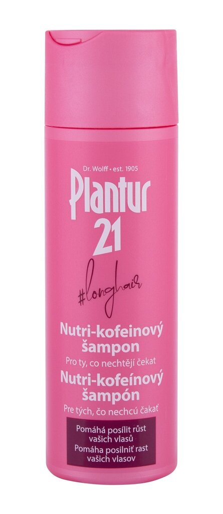 Juukse šampoon Plantur 21 #Longhair, 200 ml hind ja info | Šampoonid | hansapost.ee